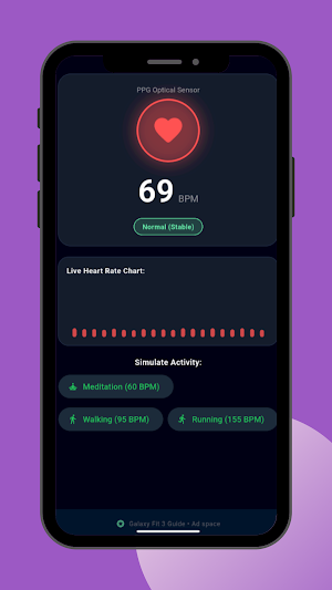 Galaxy fit 3 app guide Screenshot 0