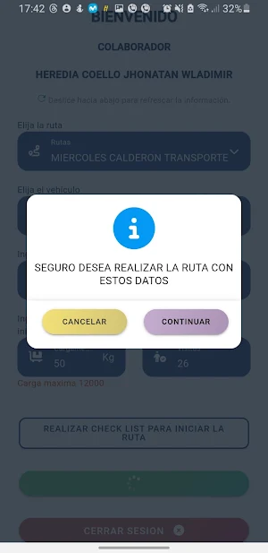 Control de Flotas Splendor Screenshot 3
