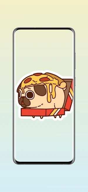 Cute Pugs Live Wallpaper HD Screenshot 2