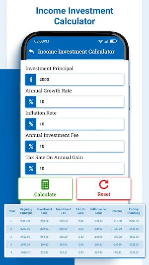 Loan EMI Calculator Screenshot 2