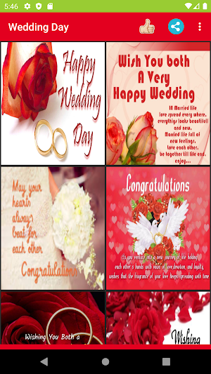 Happy Wedding Anniversary Wishes Screenshot 2
