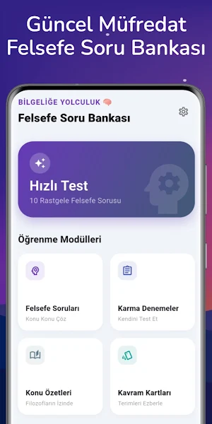 TYT Felsefe Soru Bankası 2026 Screenshot 0
