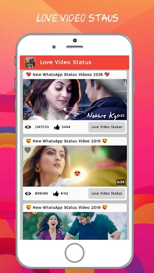 New Love Status Video - VidLove Screenshot 1