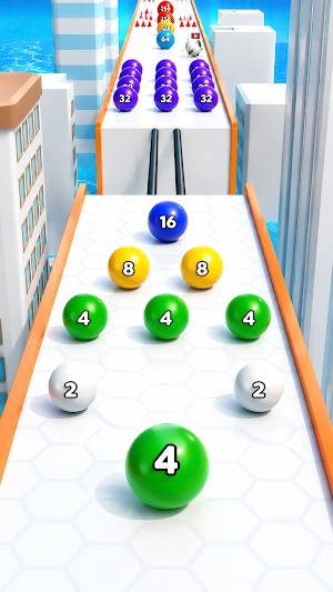 Numbers Run Ball Challenge Screenshot 2