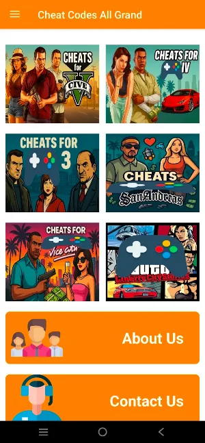 Cheat Codes All GTA Screenshot 3