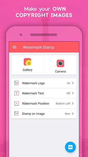 Watermark Stamp: Add Copyright Logo, Text on Photo Screenshot 3