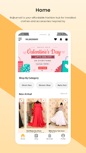 Rajkumari Fashion Shopping App Screenshot 0