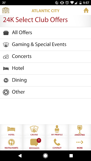 Golden Nugget 24K Select Club Screenshot 2