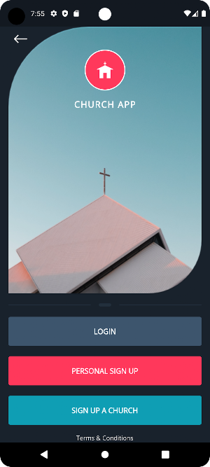 Church App Screenshot 2