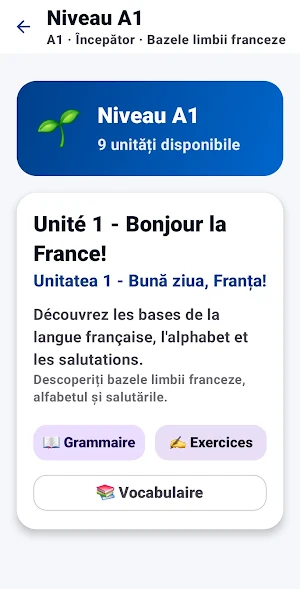 Limba franceză explicată Screenshot 2