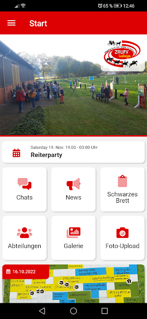 Reitsportverein Ladbergen Screenshot 1