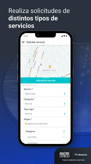 Go Empresas Aquívoy Express Screenshot 1