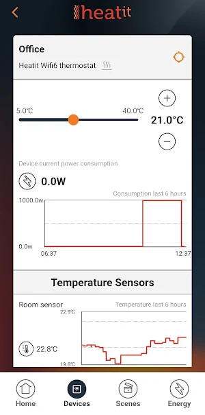 MyHeatit Screenshot 2