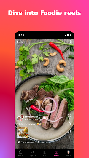 Foodie: Food Social Network Screenshot 0
