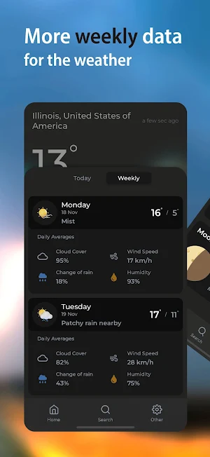 Weather Fine: Weather Forecast Screenshot 2