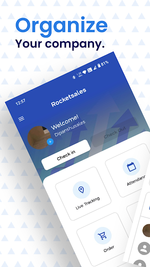 Rocketsales Tracker Screenshot 0