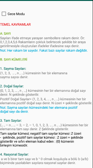 tyt matematik Screenshot 2