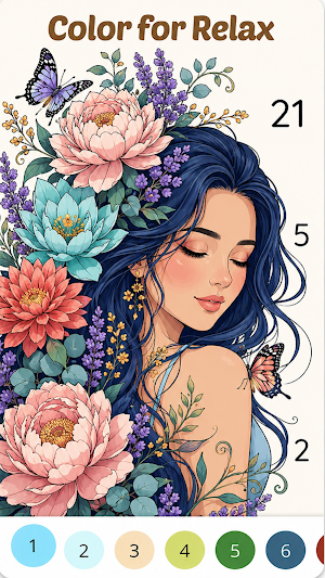 Coloring Game: Paint by Number Screenshot 0