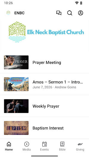 Elk Neck Baptist Church Screenshot 0