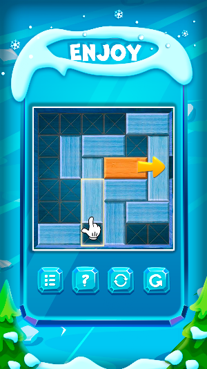Move Ice Block: puzzle game Screenshot 2