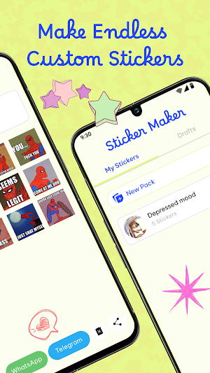 Sticker Maker: Emoji maker Screenshot 1