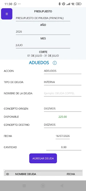 Finper - Finanzas Personales Screenshot 3