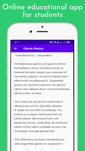 Learn- Game theory Screenshot 2