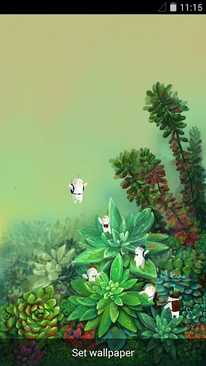Tiny Adventurer Live Wallpaper Screenshot 0