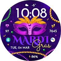 TVV Mardi Gras Watch Face