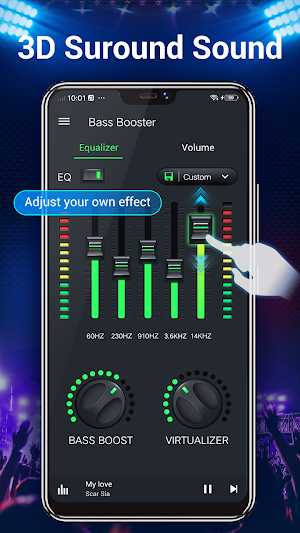 Equalizer -- Bass Booster & Volume EQ &Virtualizer Screenshot 1