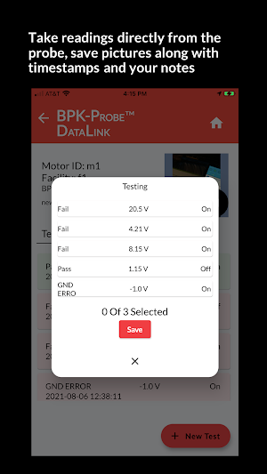 BPK-Probe™ DataLink Screenshot 1