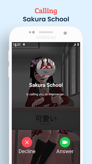 Sakura School Calling You Screenshot 2