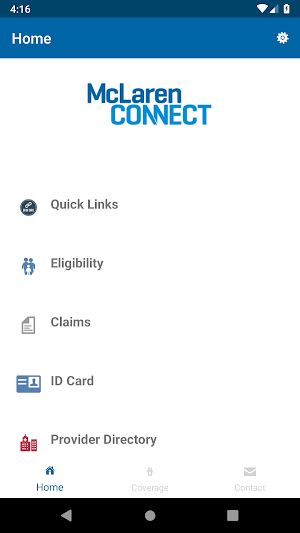 McLaren CONNECT Screenshot 1