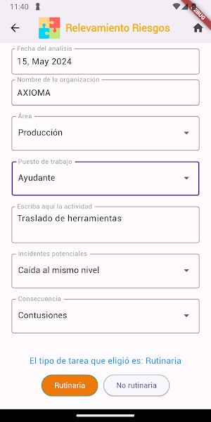 Gestion Masso Screenshot 1