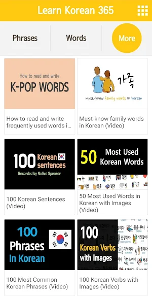 Learn Korean 365 Screenshot 2
