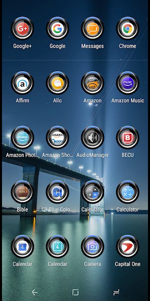 C9 Blue Color Version Icon Pack Screenshot 2