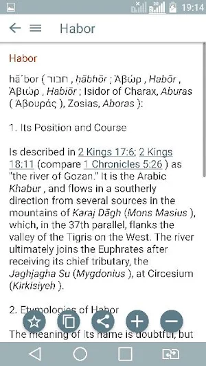 Bible Encyclopedia & Holy Bible Screenshot 2