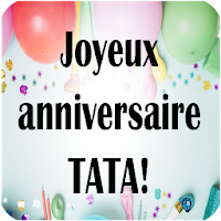 JOYEUX ANNIVERSAIRE TANTE
