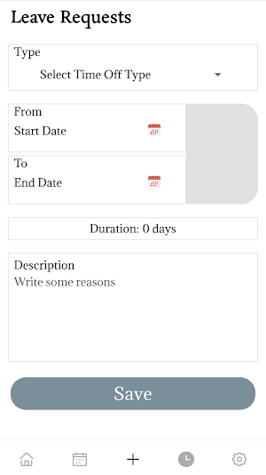 HR System Screenshot 1