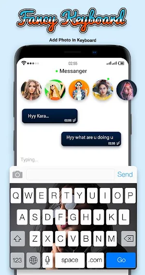 Fancy Style Keyboard - Cool Fo Screenshot 0