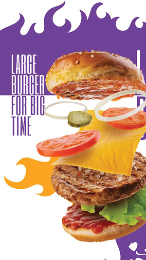 لارج برجر | Large Burger Screenshot 0