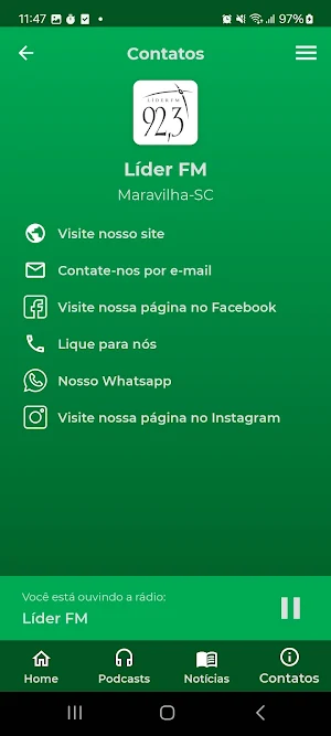 WH Comunicações Screenshot 3