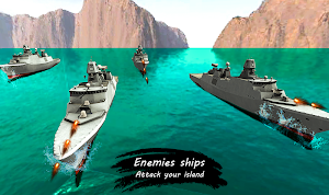 Army Missile Shooter:Naval Blitz Sea Battle Screenshot 1