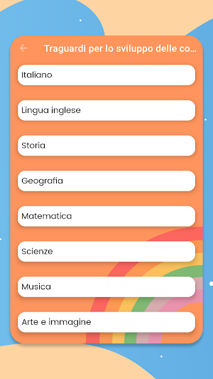 Indicazioni nazionali scuola primaria 2021/22 Screenshot 2