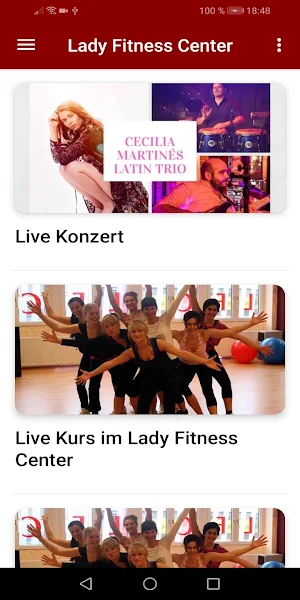 Lady Fitness Center Screenshot 1