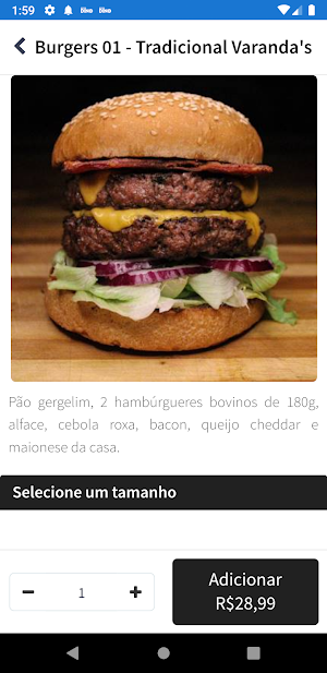 Varanda's Hamburgueria Screenshot 1