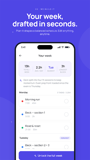 Plan It – AI Weekly Planner Screenshot 2