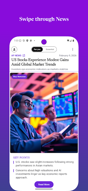 Purple News Screenshot 0