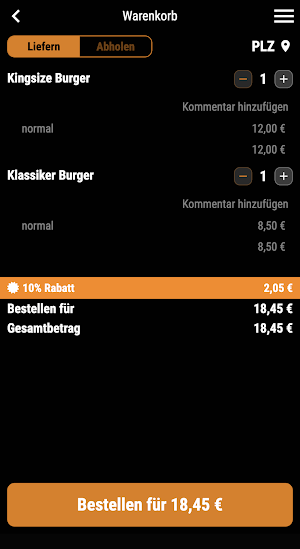 Pizzahaus Bielefeld Screenshot 1