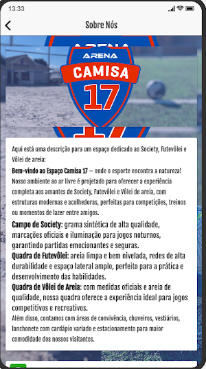 CAMISA 17 SPORT ARENA Screenshot 1
